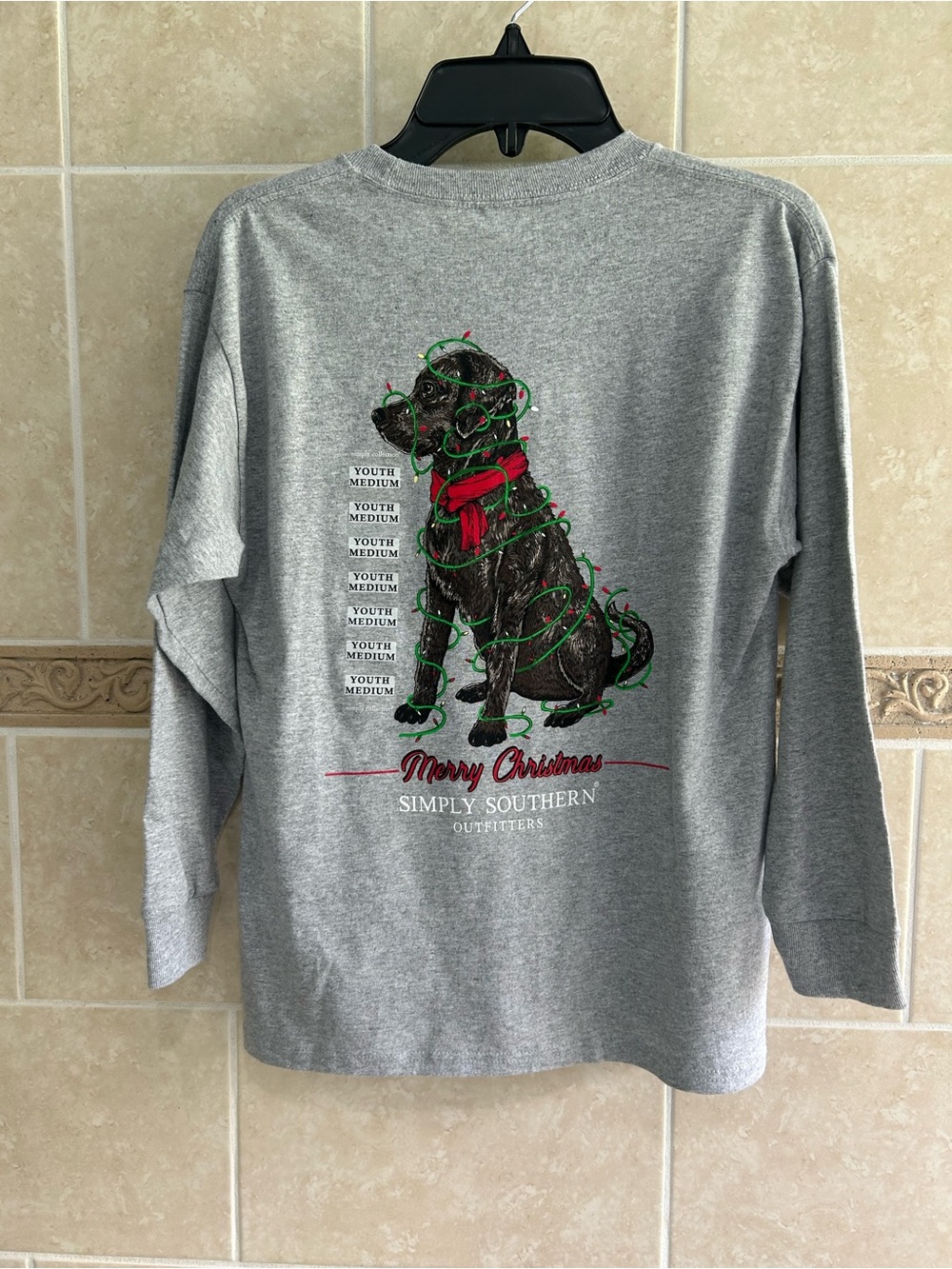 Simply Southern Christmas Longsleeve T-Shirt Lab